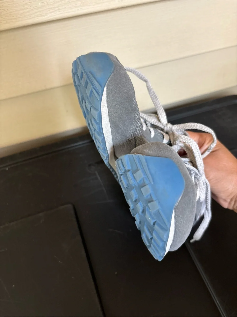 New Balance 515 Classic Kid’s Youth Size 3.5 Grey Blue Sneaker Shoes